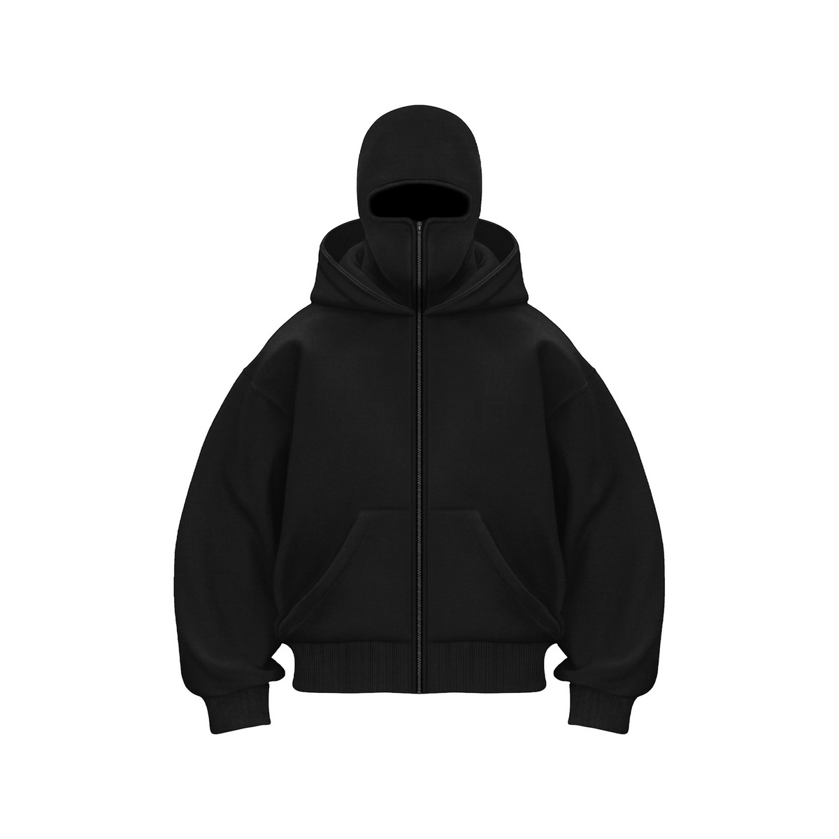 Double Hood Fleece-Lined Sweater